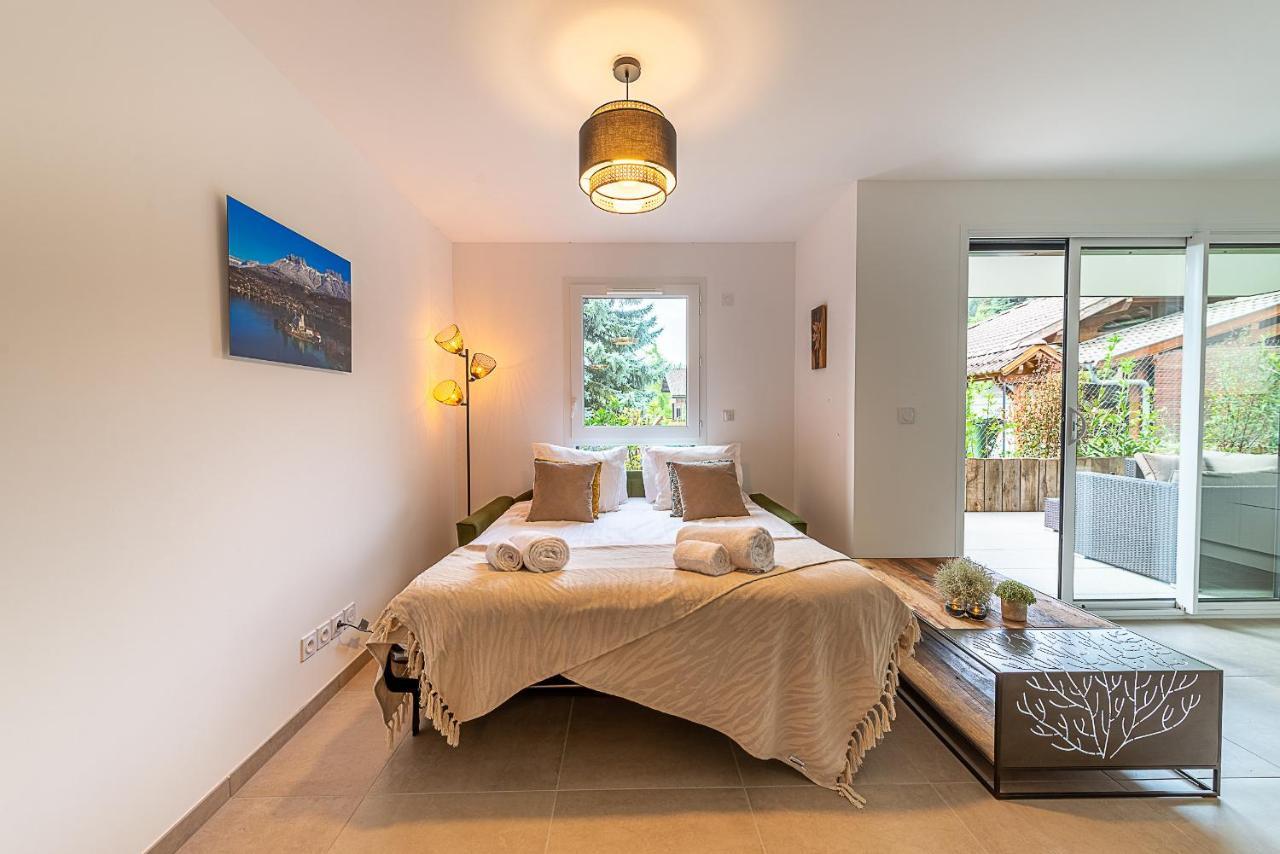 Aux Balcons Anneciens- Entre Lac Et Centre Ville, Lla Selections By Location Lac Annecy سُفرييه المظهر الخارجي الصورة