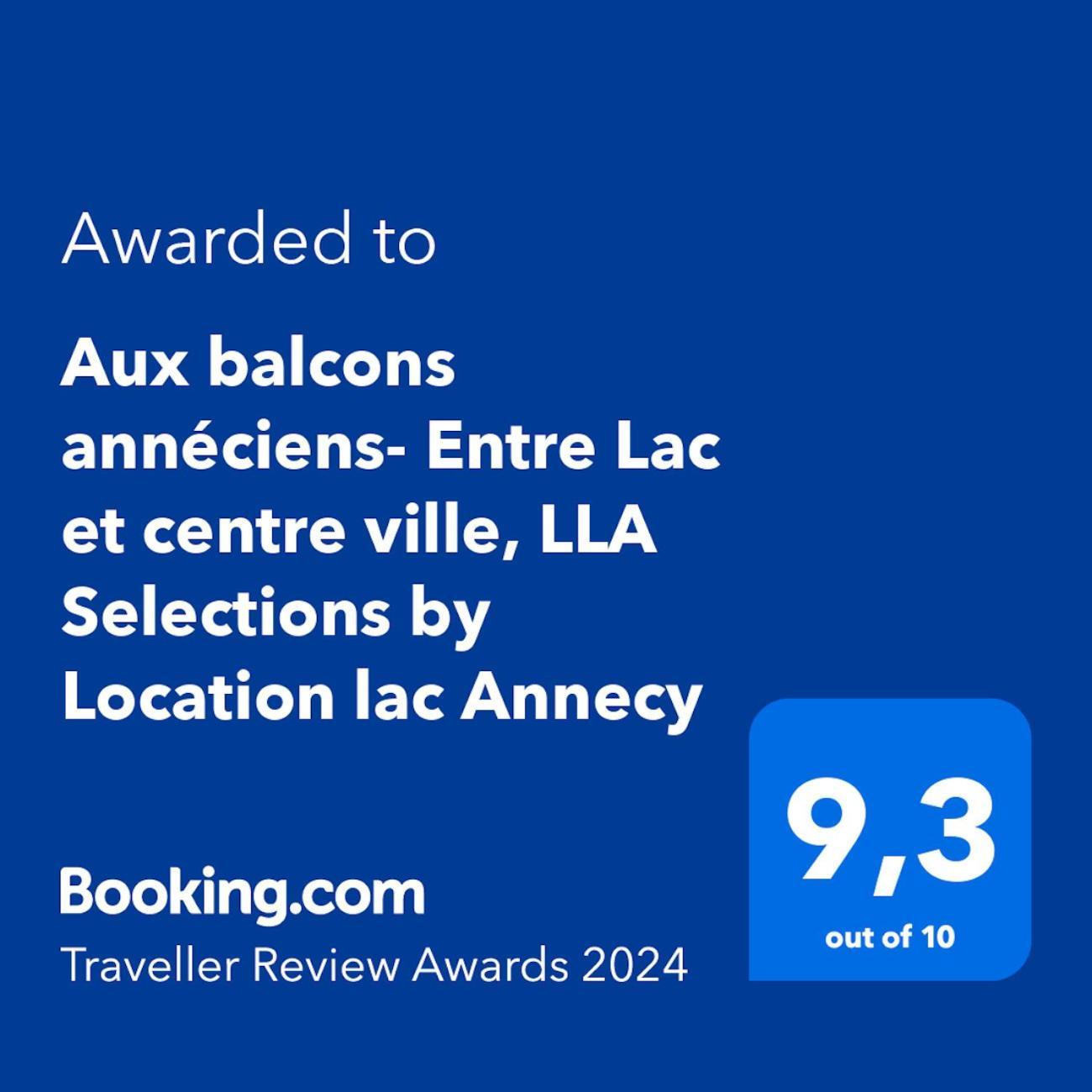 Aux Balcons Anneciens- Entre Lac Et Centre Ville, Lla Selections By Location Lac Annecy سُفرييه المظهر الخارجي الصورة